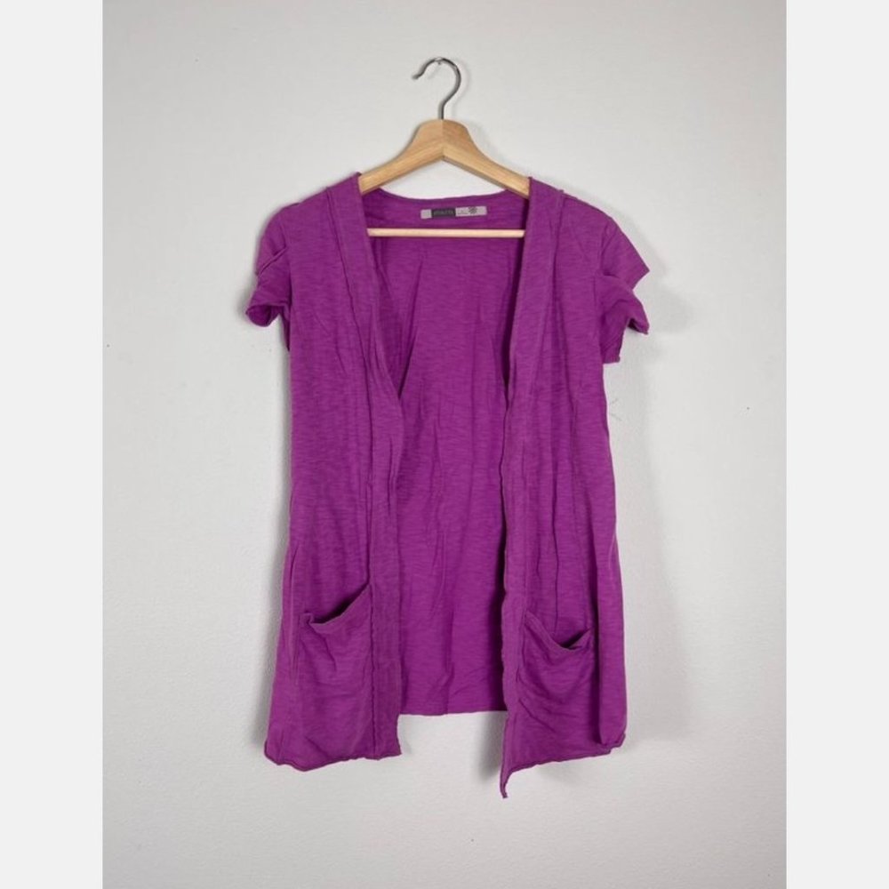 Athleta Sz S So Pretty in Purple Open Cardigan. Nice & Lightweight
